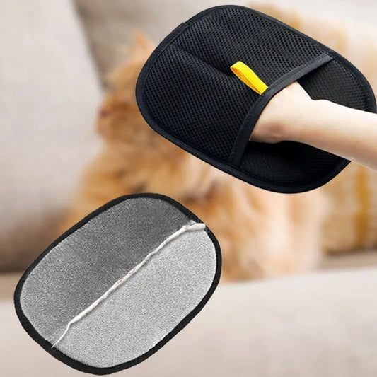Reusable Pet Hair Remover Glove for Clothes & Furniture