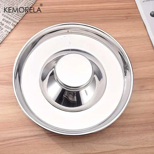 Stainless Steel Dog Slow Feeder Bowl