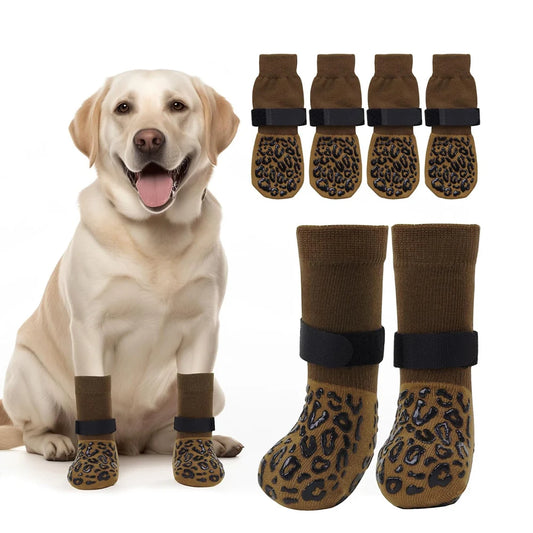 Non Slip Dog Socks Large Dog Grip Waterproof Socks Silicone