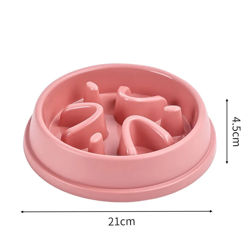 Slow Feeder Dog Bowl Anti-Choking Puzzle Feeder