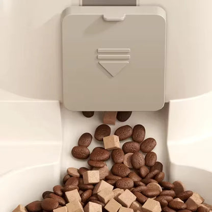 2-in-1 Pet Feeder and Automatic Water Dispenser
