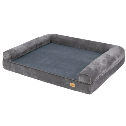 Large Orthopedic Dog Sofa Bed with Waterproof Liner | Washable Cover