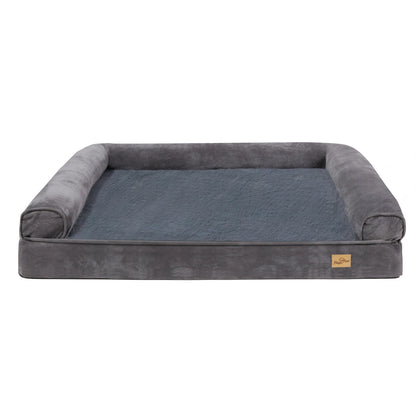 Large Orthopedic Dog Sofa Bed with Waterproof Liner | Washable Cover