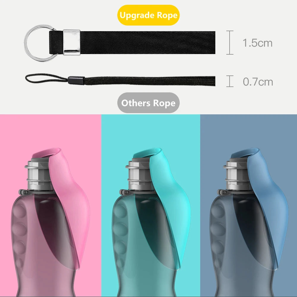 800ML Large Dog Water Bottle Dispenser