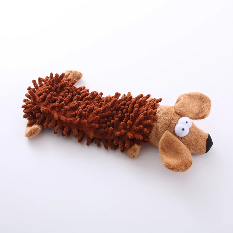 Squeaky Plush Dog Toy | Interactive Chew & Play Companion