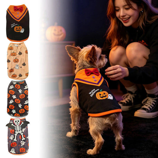 Spooky Pumpkin Pet Vest