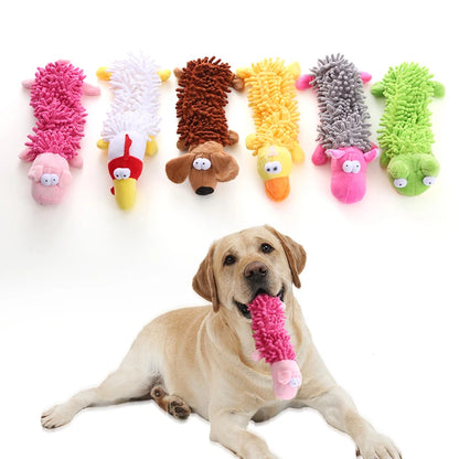 Squeaky Plush Dog Toy | Interactive Chew & Play Companion
