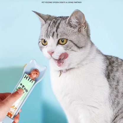 Cat Strip Squeeze Spoon Cat Strip Feeder