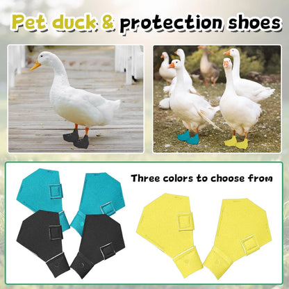 Protective Duck Boots with Non-Slip Soles