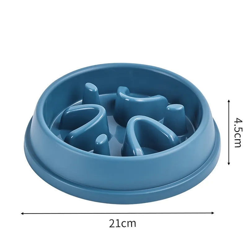 Slow Feeder Dog Bowl Anti-Choking Puzzle Feeder
