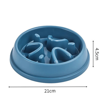 Slow Feeder Dog Bowl Anti-Choking Puzzle Feeder
