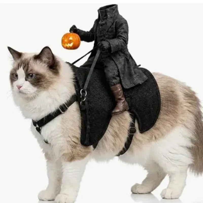 Headless Horseman Pet Costume