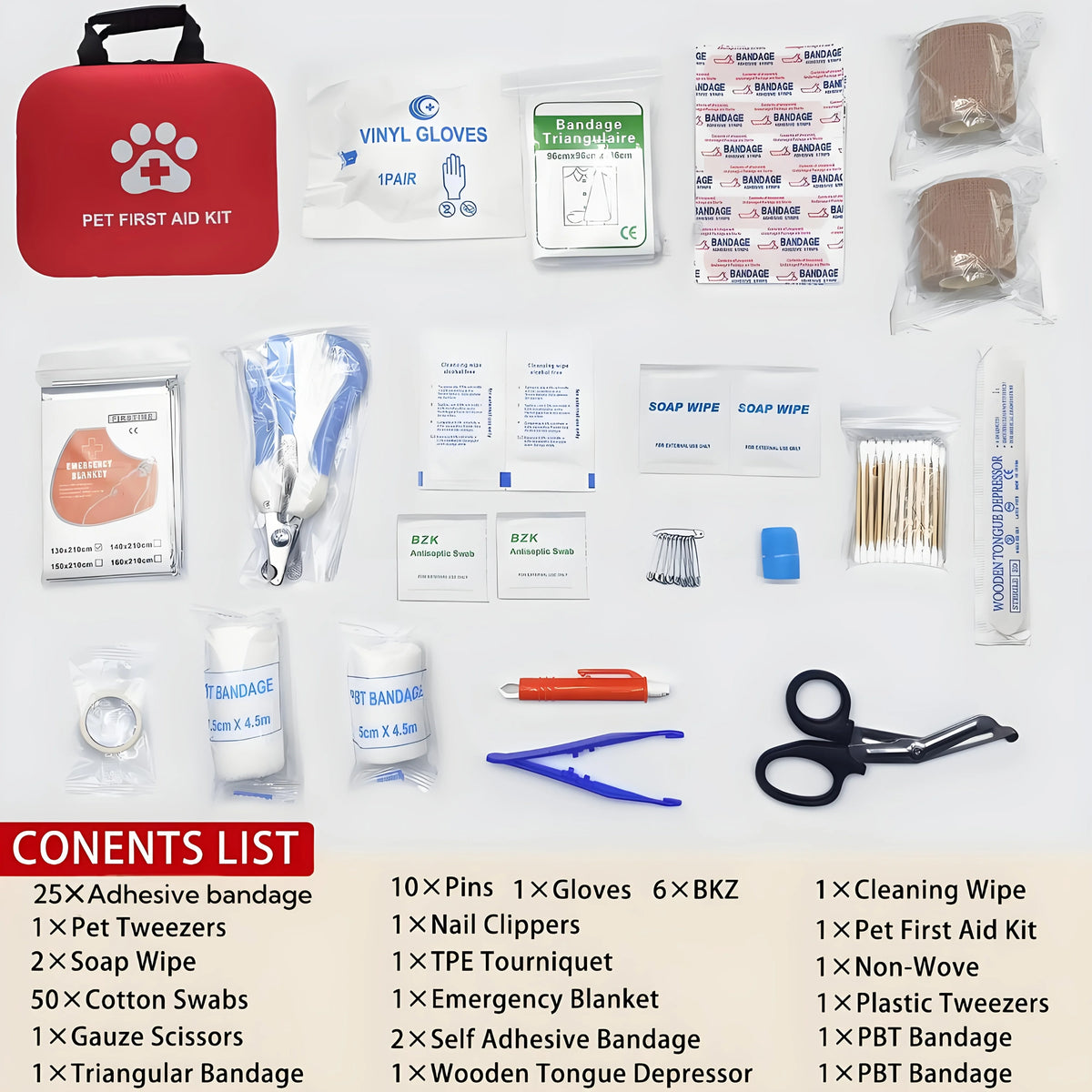 Pet First Aid Kit for pets