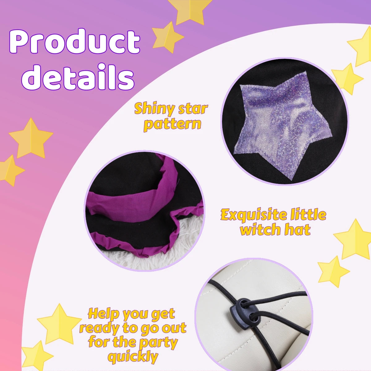 Witch Dress & Hat Costume for Pets