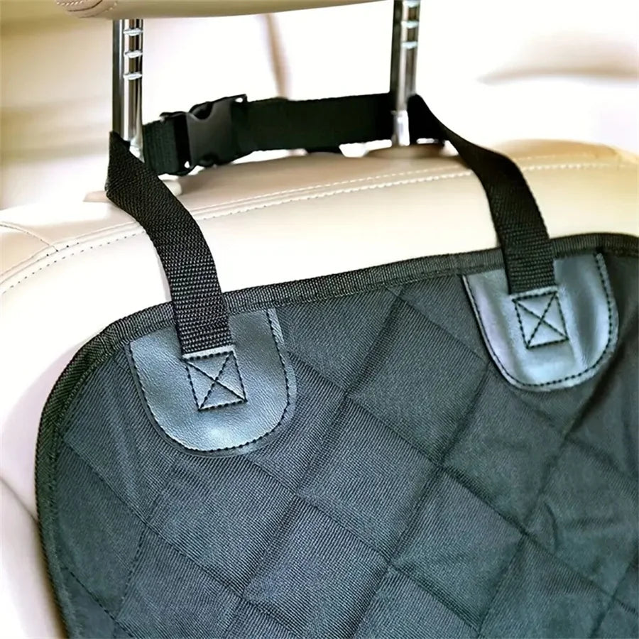 Fabric Quilted Waterproof Anti-Slip Dog Car Seat Cover