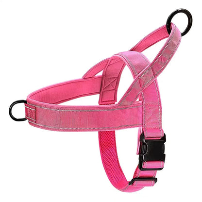 Heavy-Duty No-Pull Dog Harness with Handle | Reflective & Adjustable
