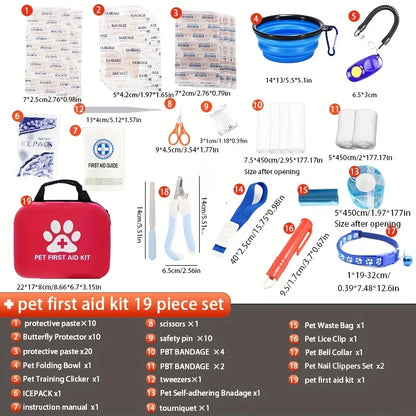 Pet First Aid & Emergency Travel Kit