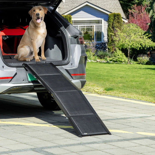 Portable Folding Dog Ramp for Cars with Non-Slip Surface