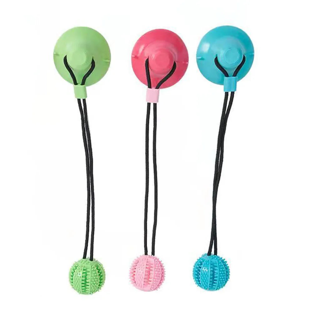 Dog Chew Ball Toy and Food Dispenser