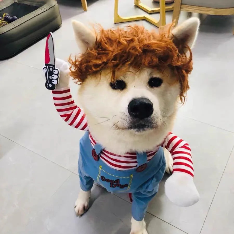 Halloween Cosplay Dress for Small & Medium Dogs