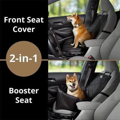 Fabric Quilted Waterproof Anti-Slip Dog Car Seat Cover