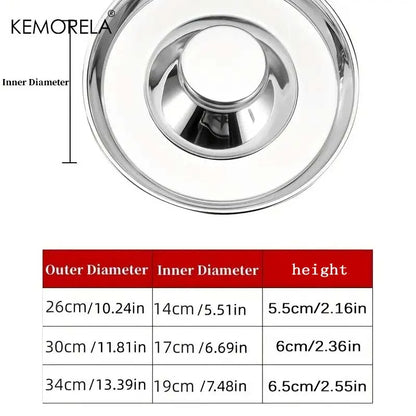 Stainless Steel Dog Slow Feeder Bowl