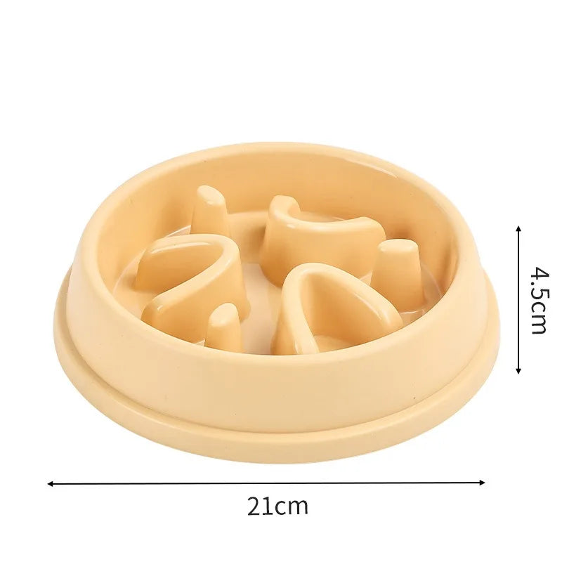 Slow Feeder Dog Bowl Anti-Choking Puzzle Feeder