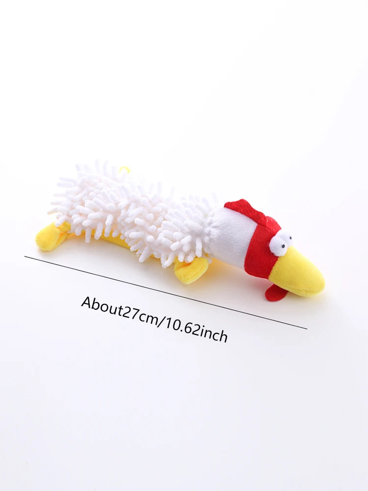 Squeaky Plush Dog Toy | Interactive Chew & Play Companion
