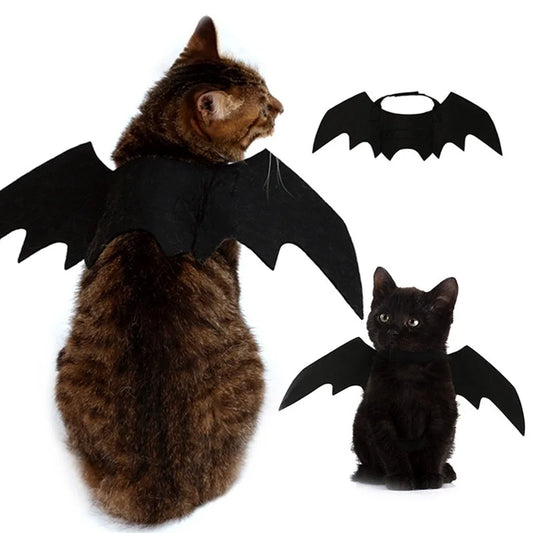 Midnight Bat Wings Pet Costume