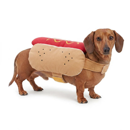 Halloween Hot Dog Pet Costume