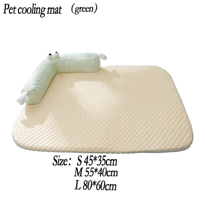 Ice Silk Cooling Orthopedic Dog Bed