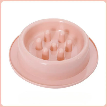 Elevated Anti-Slip Cat Slow Feeder Bowl