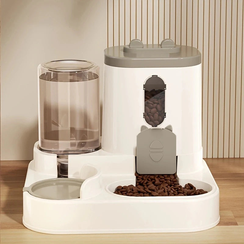 in-1 Automatic Pet Feeder & Water Dispenser