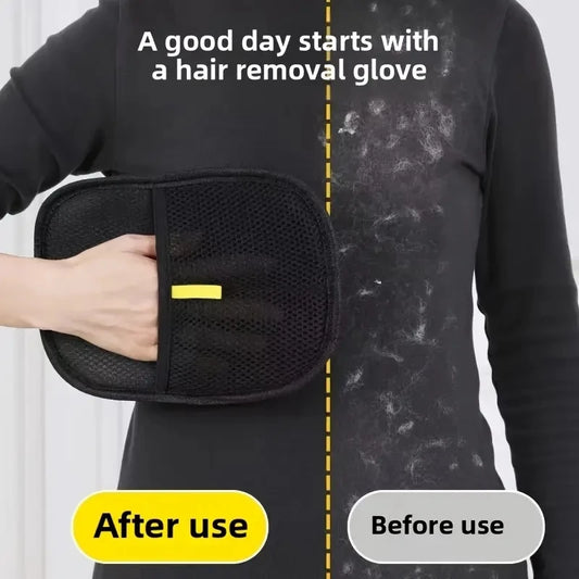 Reusable Pet Hair Remover Glove for Clothes & Furniture