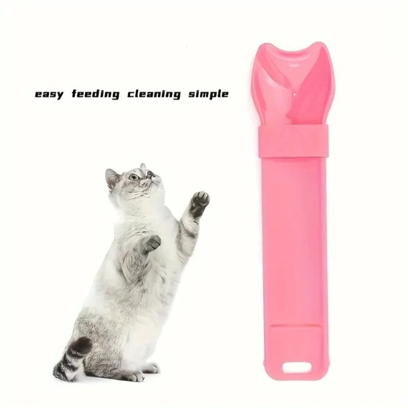 Cat Treat Squeeze Spoon Feeder Show more lines