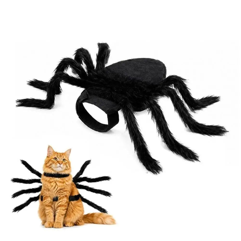 Furry Spider Halloween Costume for Cats & Dogs