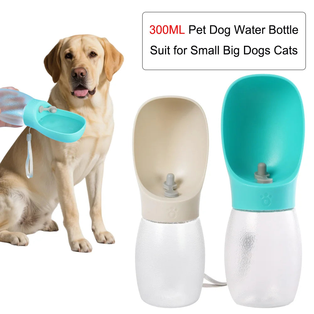 300ml Portable Dog and Cat Water Bottle