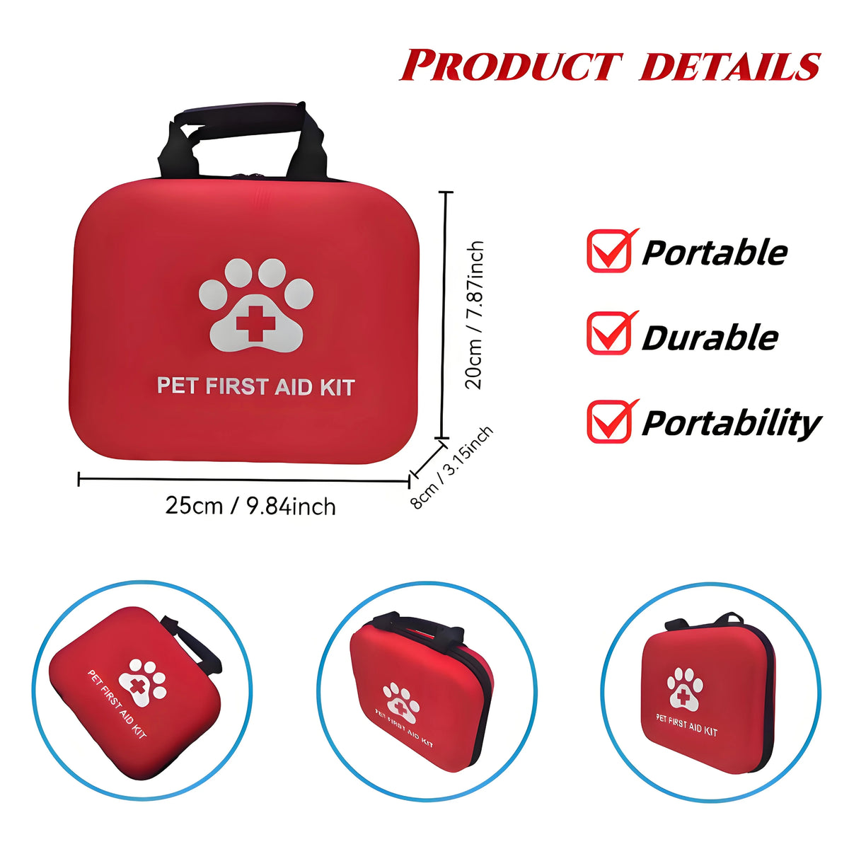 Pet First Aid Kit for pets