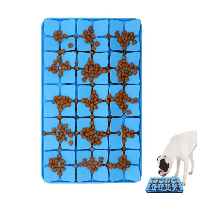 Silicone Dog Lick Mat with Suction Cups Slow Feeder