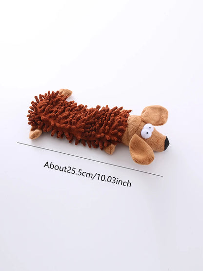 Squeaky Plush Dog Toy | Interactive Chew & Play Companion