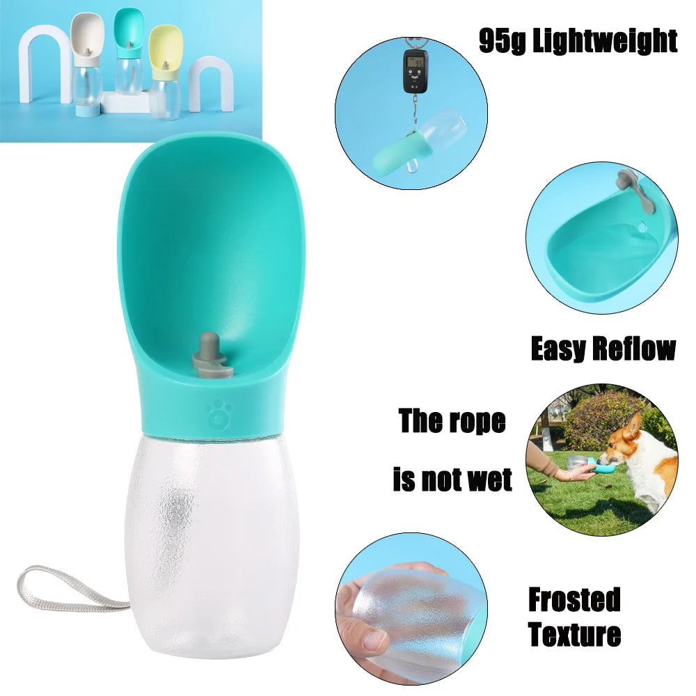 300ml Portable Dog and Cat Water Bottle