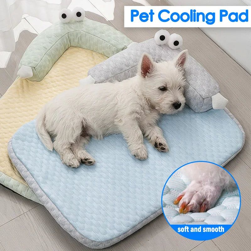 Ice Silk Cooling Orthopedic Dog Bed