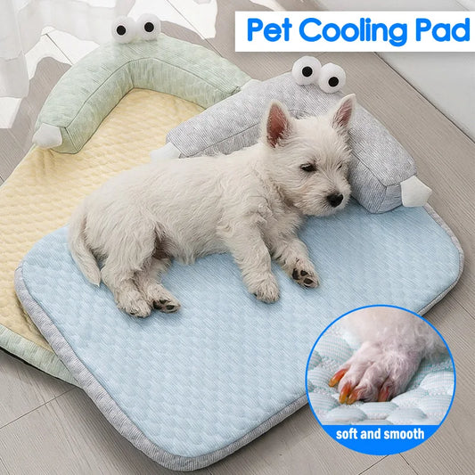 Ice Silk Cooling Orthopedic Dog Bed