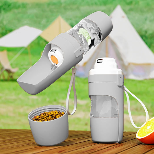 Adventure Pet Bottle Fresh Water & Food Anywhere, Anytime