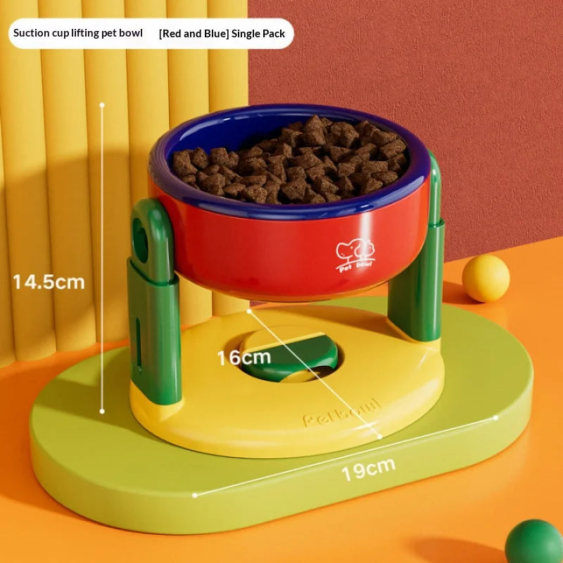 Tip-Resistant Adjustable Pet Bowl