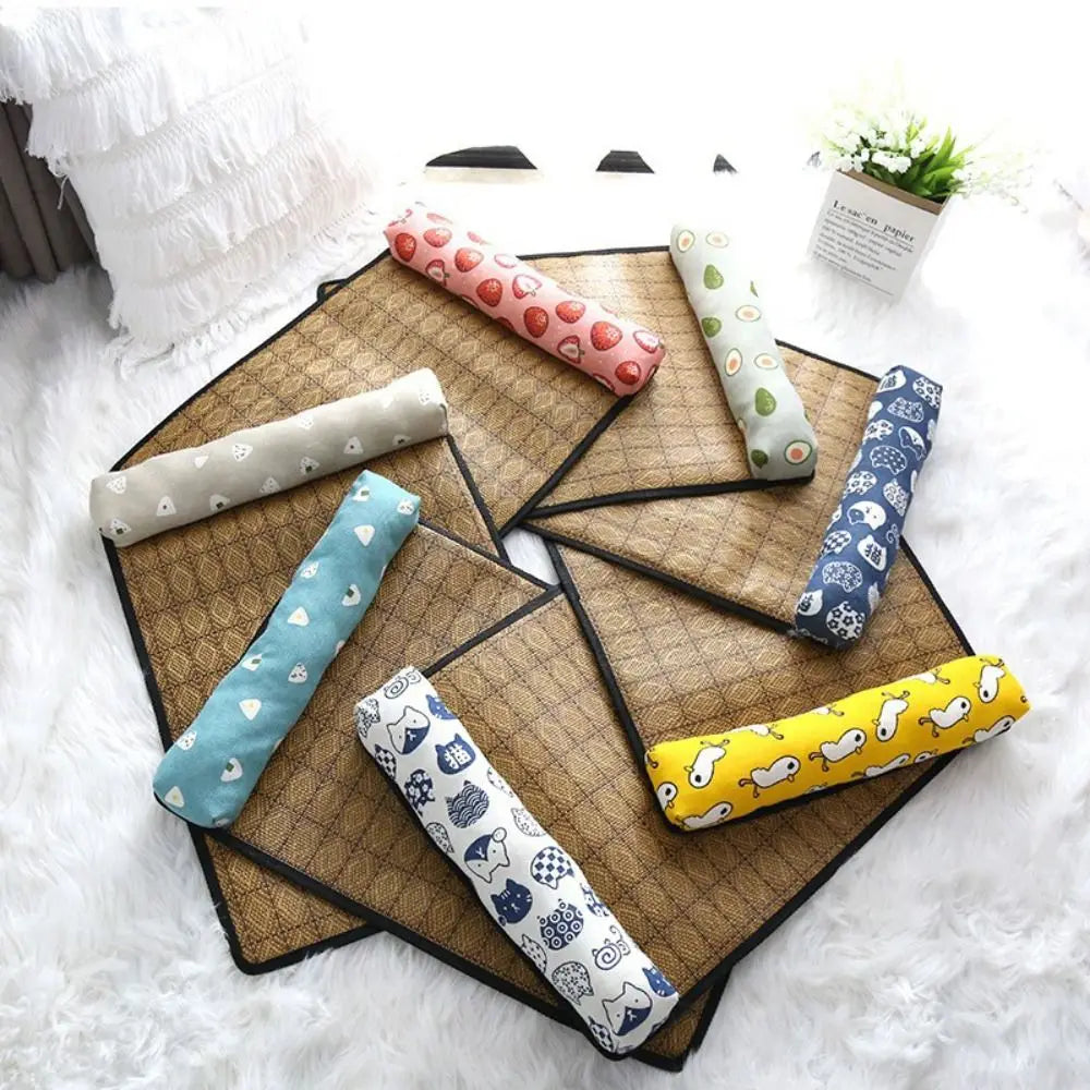 Summer Cooling Mat for Dogs & Cats with Built-In Pillow