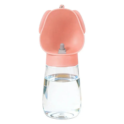 Portable Dog Water Bottle with Drinking Bowl