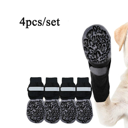 Non Slip Dog Socks Large Dog Grip Waterproof Socks Silicone