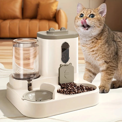 in-1 Automatic Pet Feeder & Water Dispenser