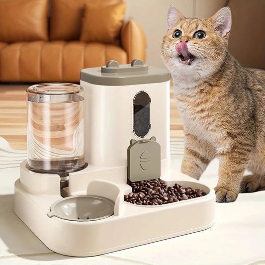 in-1 Automatic Pet Feeder & Water Dispenser